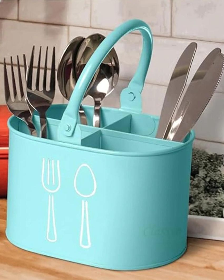 Modern Design Durable Metal Cutlery Organizer | 7 x 5 inches