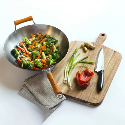 Modern Excellence Carbon Steel Wok Default Title