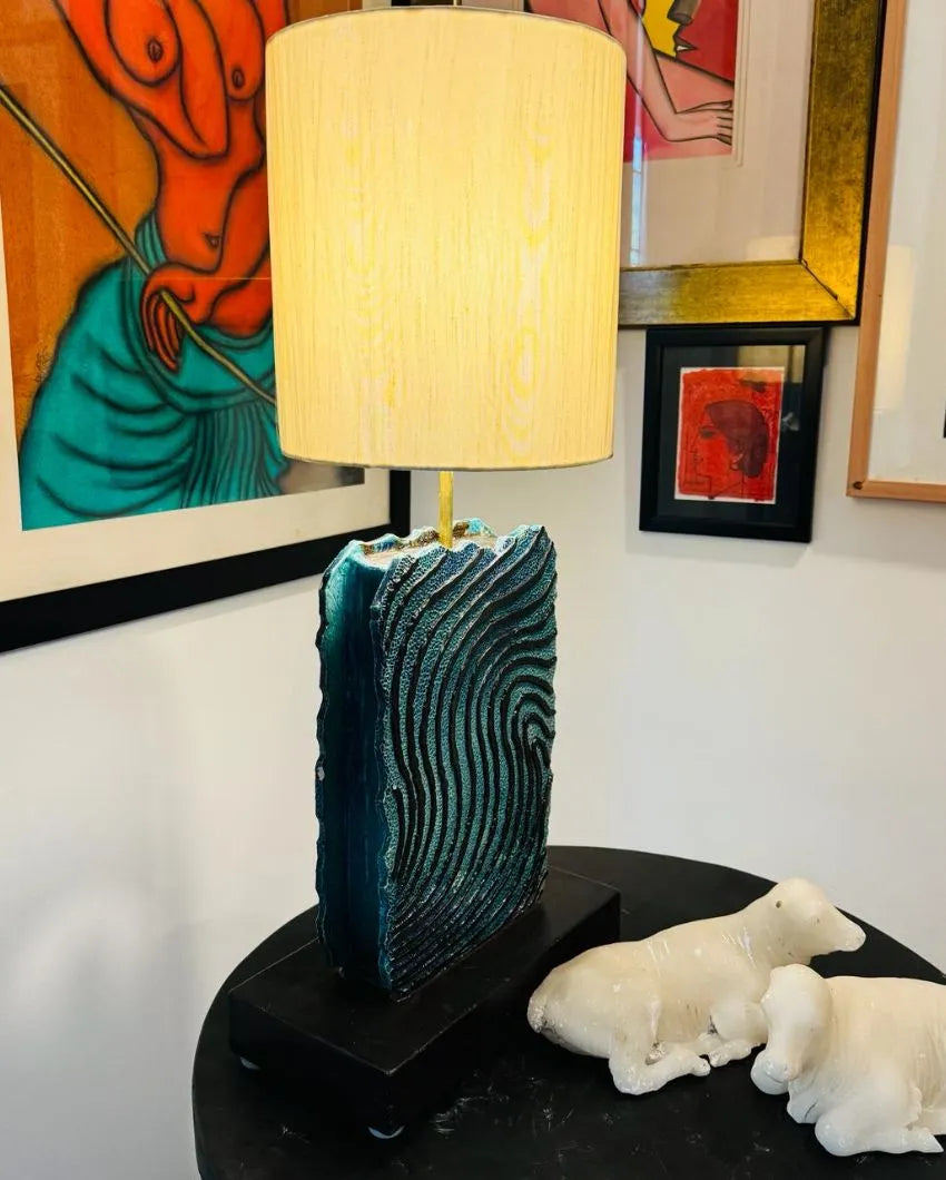 Ceramic Lamp Elegant Design with Matching Shade Included