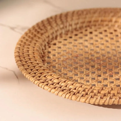 Rattan Design Dinner Plate Default Title