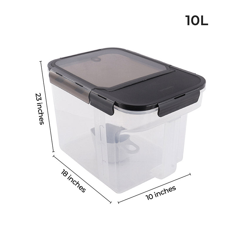 Locknlock Hermetic Pantry Food Container With Air Tight Locking | Set Of 4 Default Title