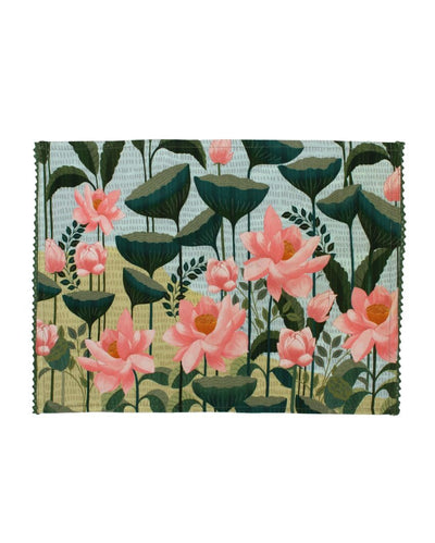 Kamal Printed Cotton Placemats | 13 x 19 inches