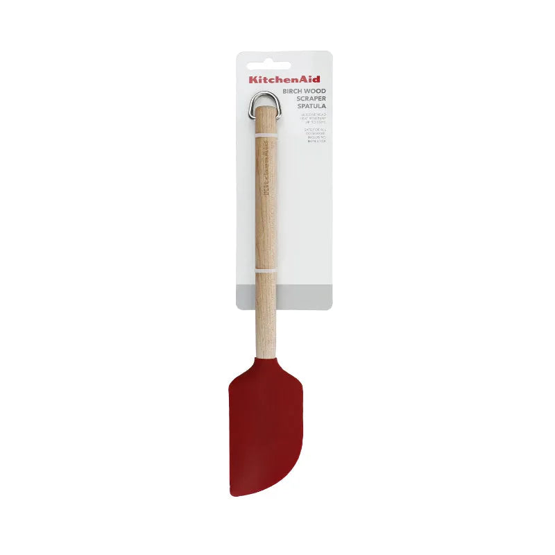 Birchwood Scraper Spatula with Silicone Head Default Title