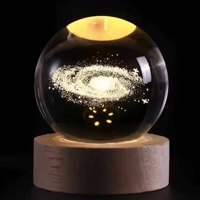 Milky Way Crystal Ball Night Light