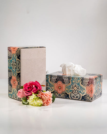 Colorful Art Colorful Elegance Glass Tissue Holder | 8 x 5 x 4 inches