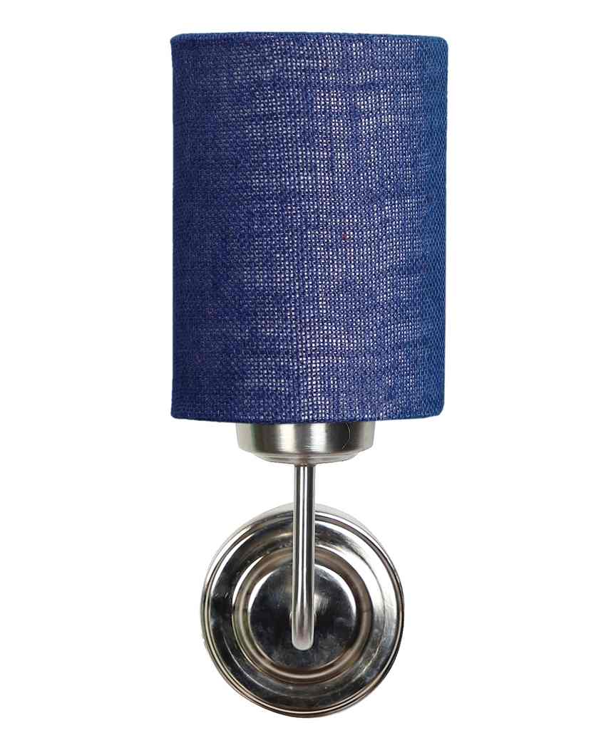 Natural Jute Wall Mounted Lamp Steel Base | 4 x 7 x 12 inches