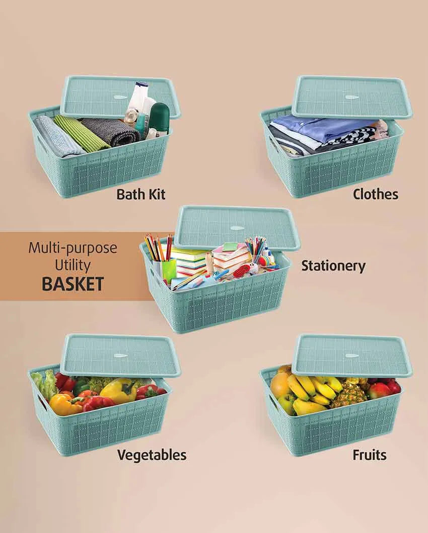 Multipurpose Polypropylene Keeper Baskets | Set Of 3