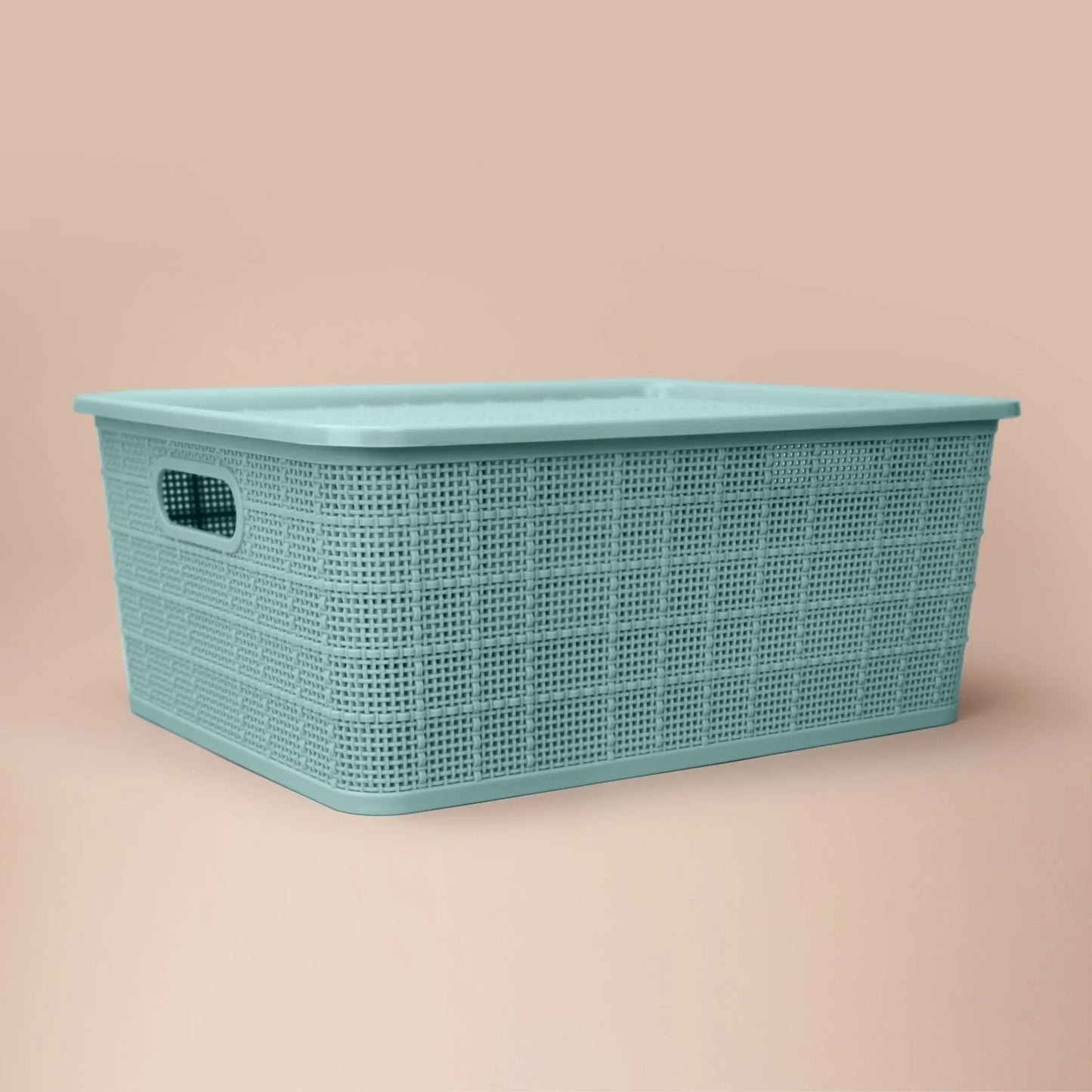 Simple & Versatile Polypropylene Keeper Baskets | Set Of 5 | 14 x 9 inches