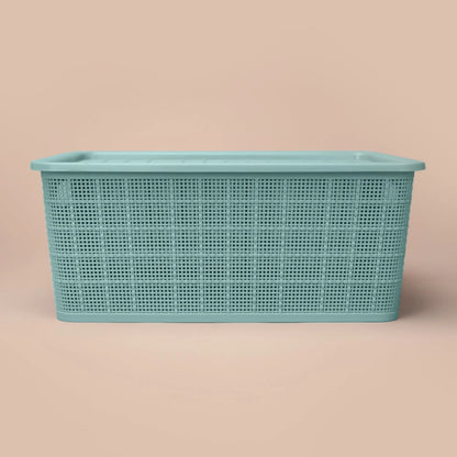 Simple & Versatile Polypropylene Keeper Baskets | Set Of 5 | 14 x 9 inches