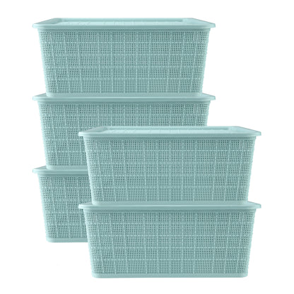 Simple & Versatile Polypropylene Keeper Baskets | Set Of 5