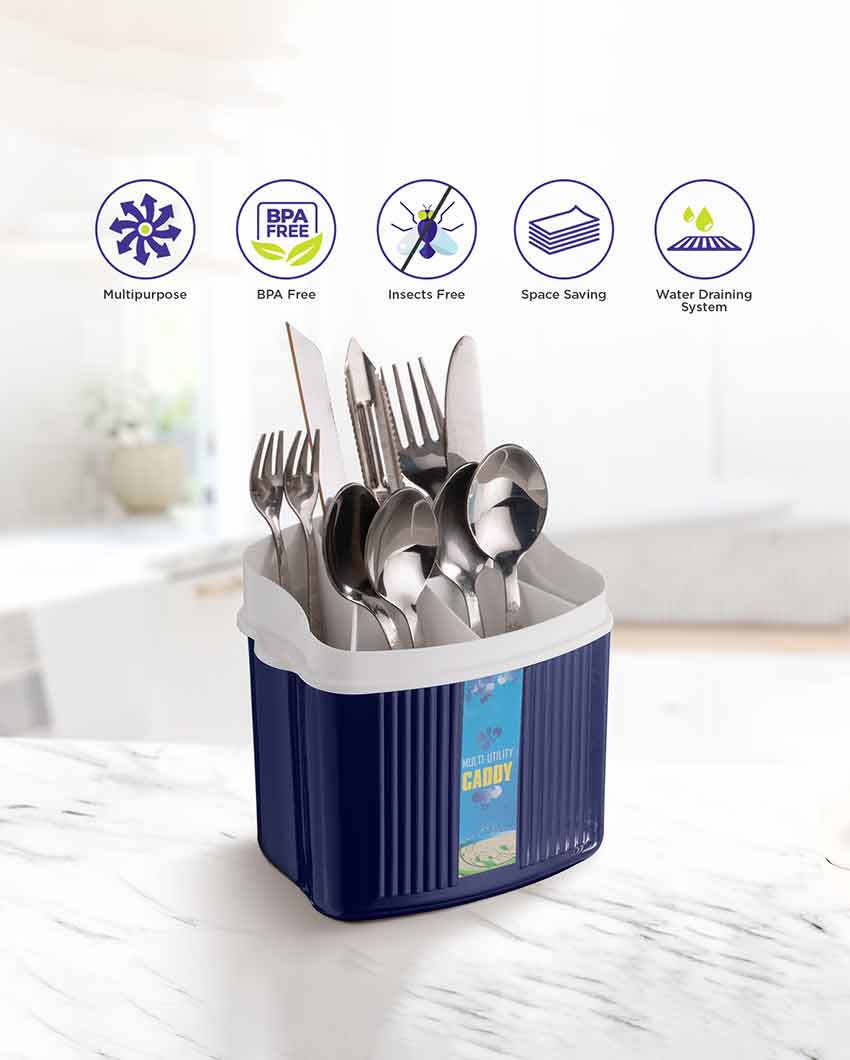 Modest Design Polypropylene Cutlery Holder Case