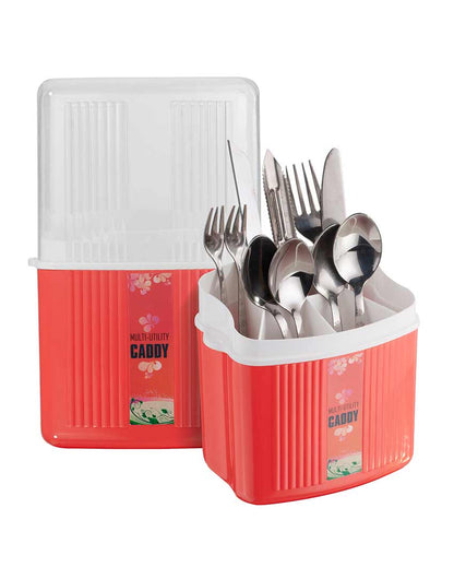 Modest Design Polypropylene Cutlery Holder Case