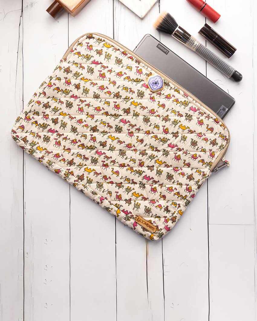 Zoo Cotton Ipad Sleeve | 12 x 9 inches