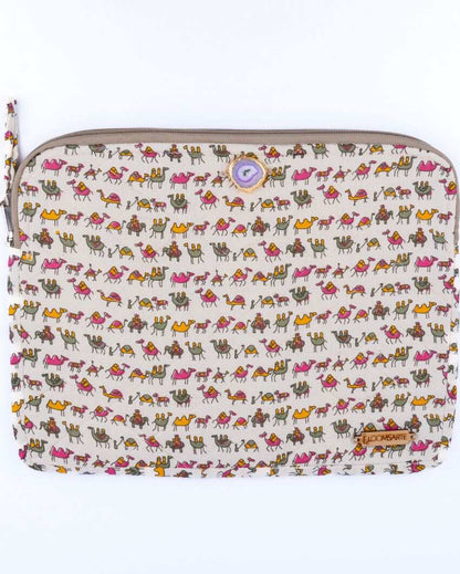 Zoo Cotton Ipad Sleeve | 12 x 9 inches