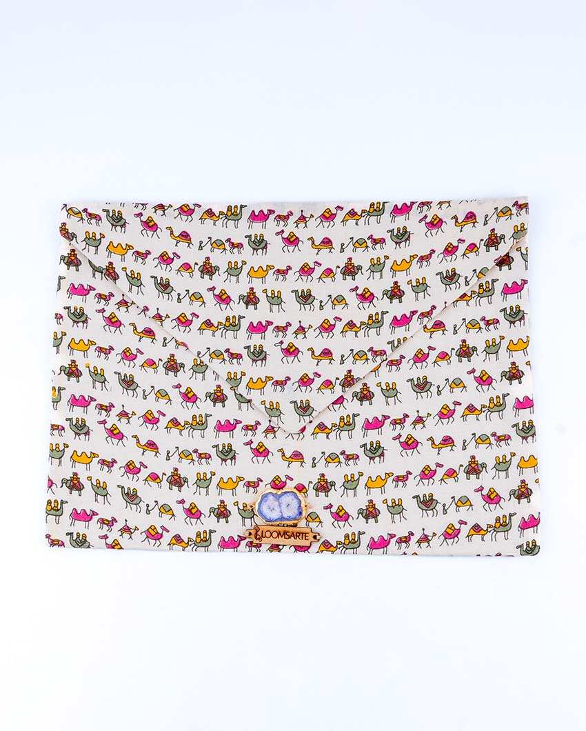 Zoo Cotton Ipad Envelope Sleeve | 12 x 9 inches