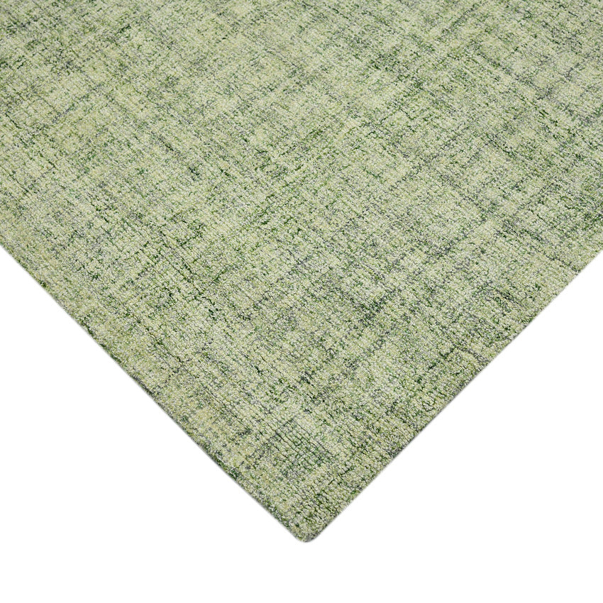 Premium Green Shade Hand-Tufted Wool Area Rug | 3 x 2 Feet