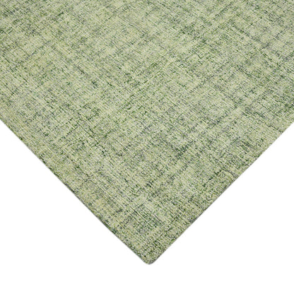 Premium Green Shade Hand-Tufted Wool Area Rug | 3 x 2 Feet