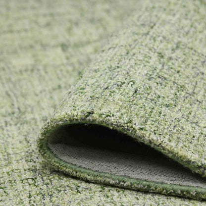 Premium Green Shade Hand-Tufted Wool Area Rug | 3 x 2 Feet