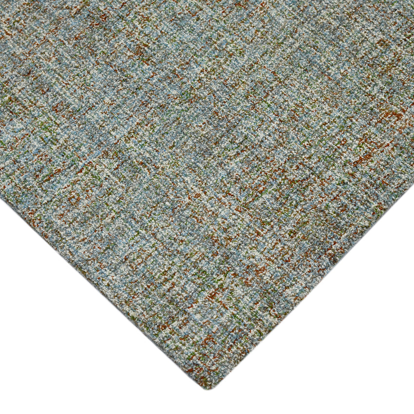 Beautiful Green Shade Hand-Tufted Luxury Wool Rug | 3 x 2 Feet