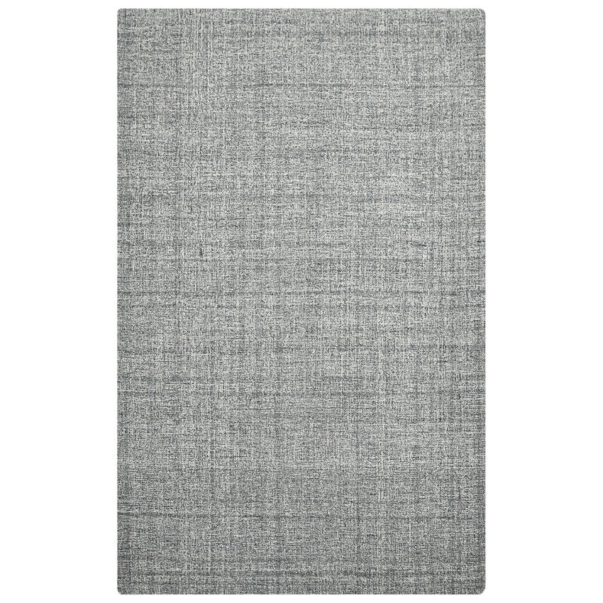 Beautiful Grey Shade Hand-Tufted Wool Area Rug | 3 x 2 Feet