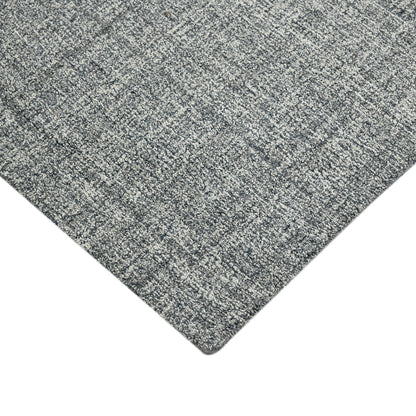 Beautiful Grey Shade Hand-Tufted Wool Area Rug | 3 x 2 Feet