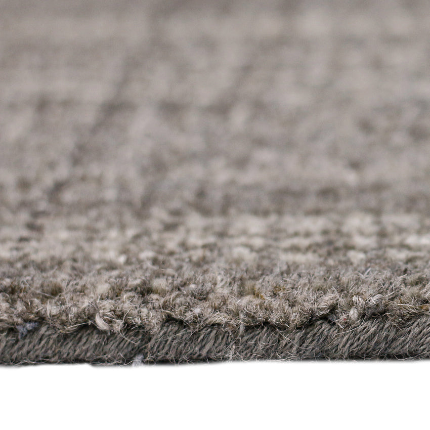 Elegant Grey Shade Handmade Wool Area Rug