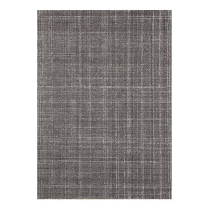 Elegant Grey Shade Handmade Wool Area Rug