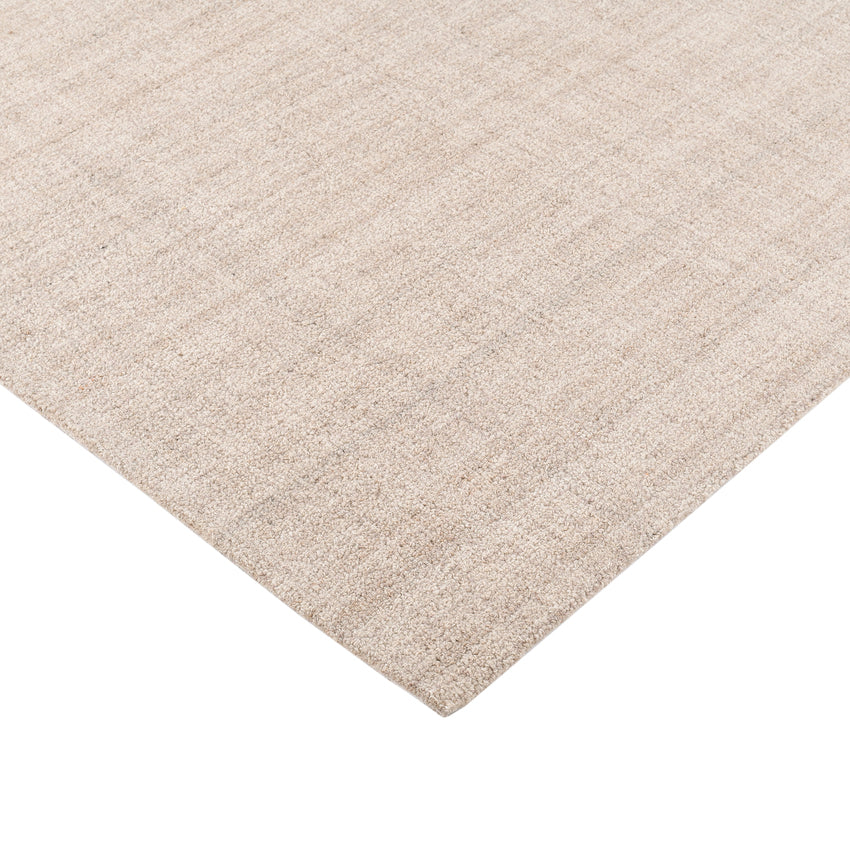 Elegant Design Beige Shade Hand-Tufted Wool Area Rug