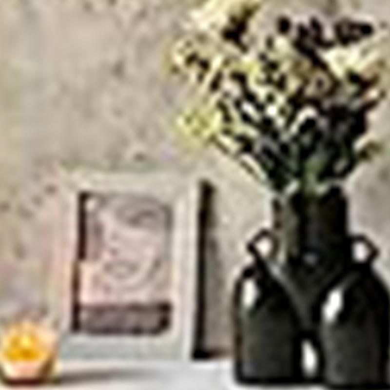 Ceramic Lady Bum Vase | Multiple Colors Black