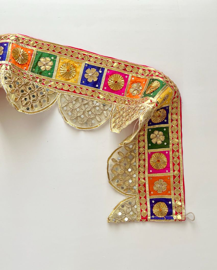 Chandni Festive Gota Bandarwal Toran | 40 x 5 inches