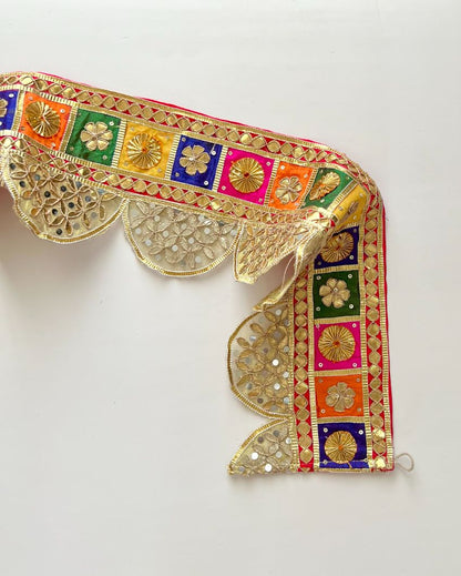 Chandni Festive Gota Bandarwal Toran | 40 x 5 inches