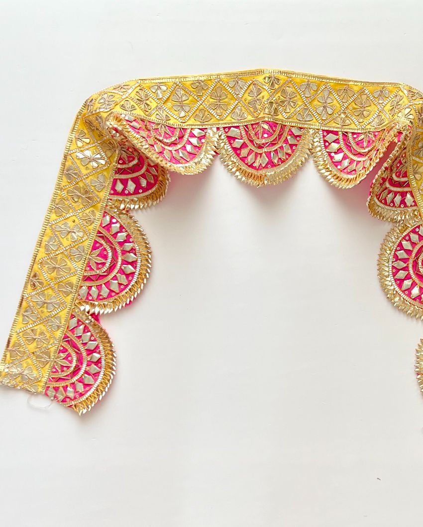 Utsav Festive Gota Bandarwal Toran | 40 x 5 inches