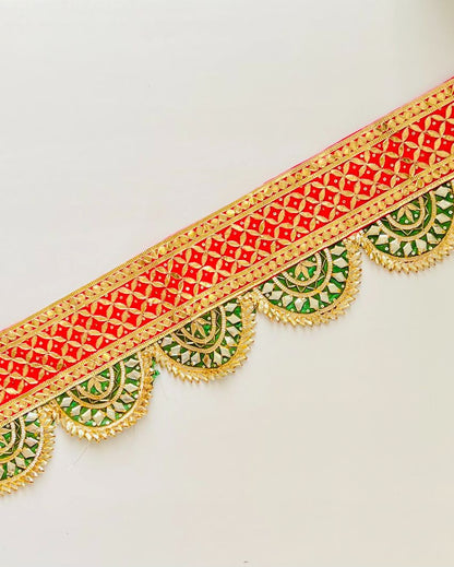 Avani Festive Gota Bandarwal Toran | 40 x 6 inches