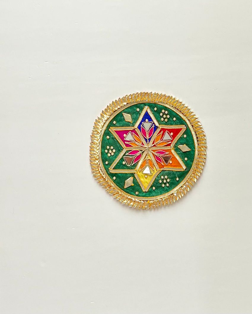 Prakriti Nature's Palette in Festive Rangoli | Single | 6 inches