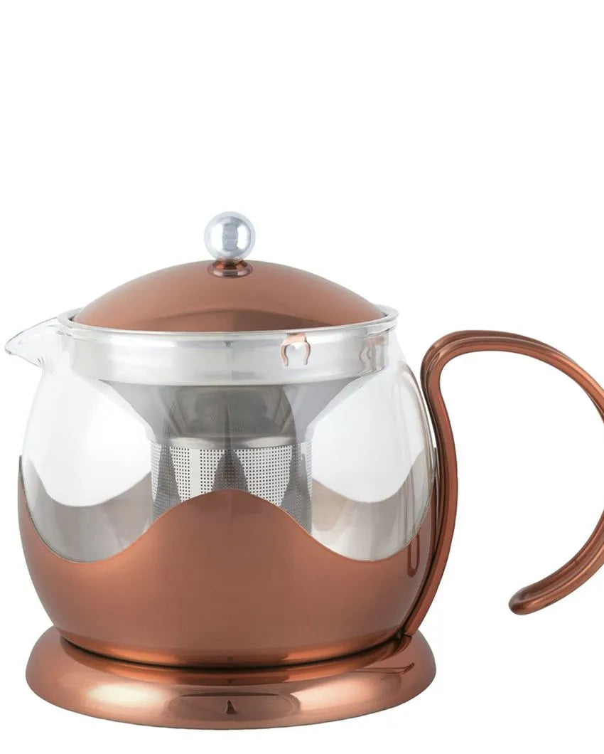 Teapot Glass Loose Leaf Teapot with Infuser