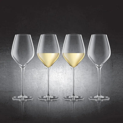 White Wine Lead-Free Crystal Glasses | Set of 2 Set of 4