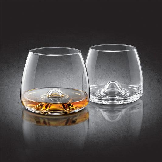 Whiskey Lead-Free Crystal Glasses | Set of 2 Default Title