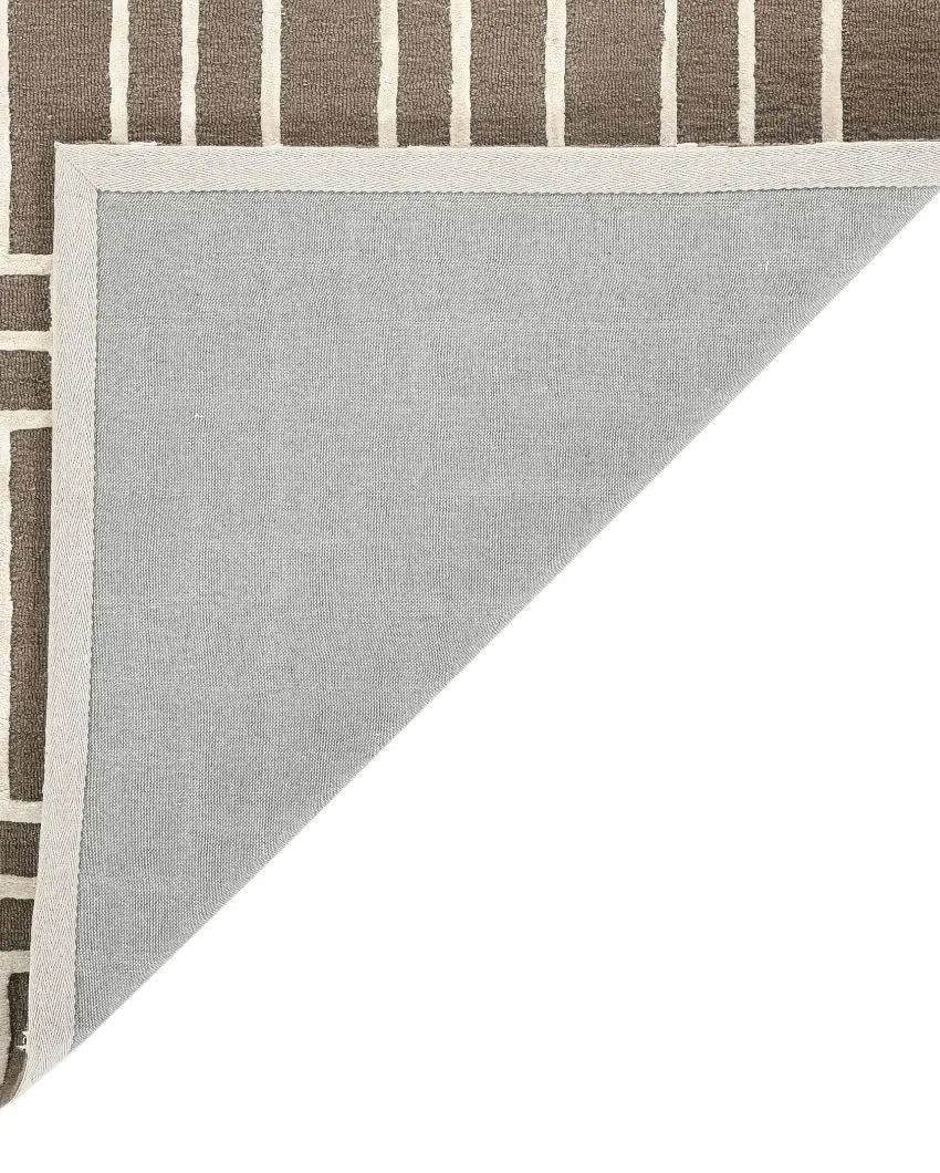 Striking Geometric Pattern Hand Tufted Carpet | 10 x 8 Feet