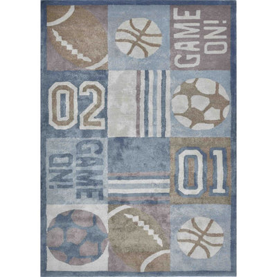 Elegant Multicolor Shade Hand-Tufted Wool Area Rug | 8 x 5 Feet