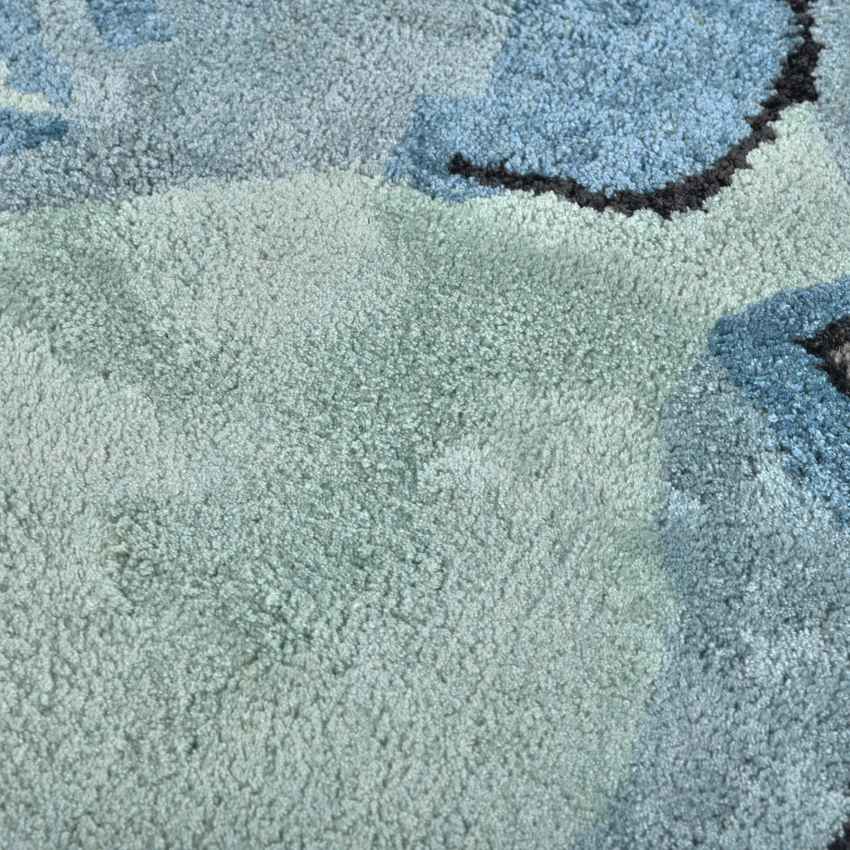 Beautiful Grey Shade Hand-Tufted Wool Area Rug | 8 x 5 Feet