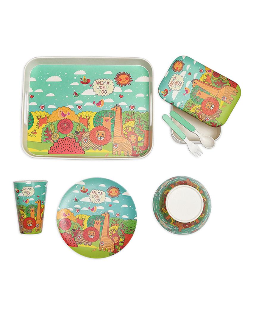 Jungle Adventure Kids Dinner Set