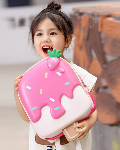 Charming Mini Ice cream Themed Kids Backpack | 10 x 4 x 11 inches