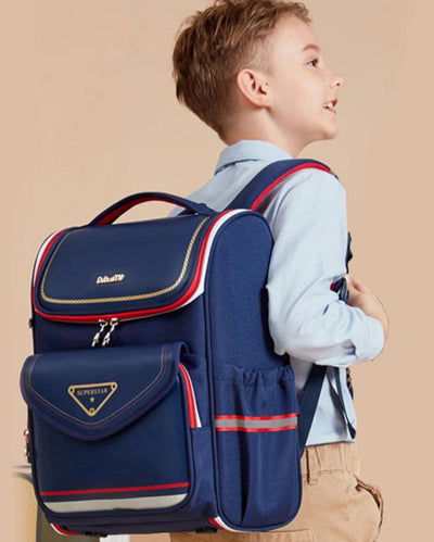 Dino Power Superstar Boy School Backpack | 16 x 12 inches