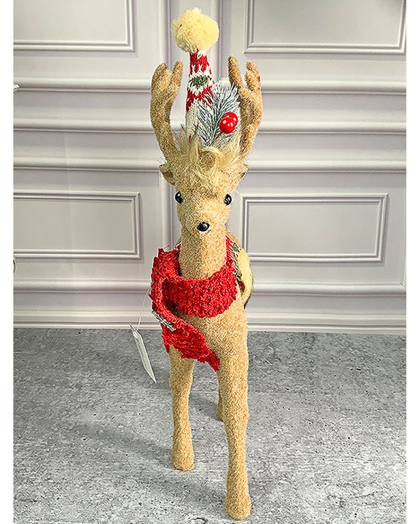 Deer Showpiece Christmas Decoration Combo | Pack Of 2