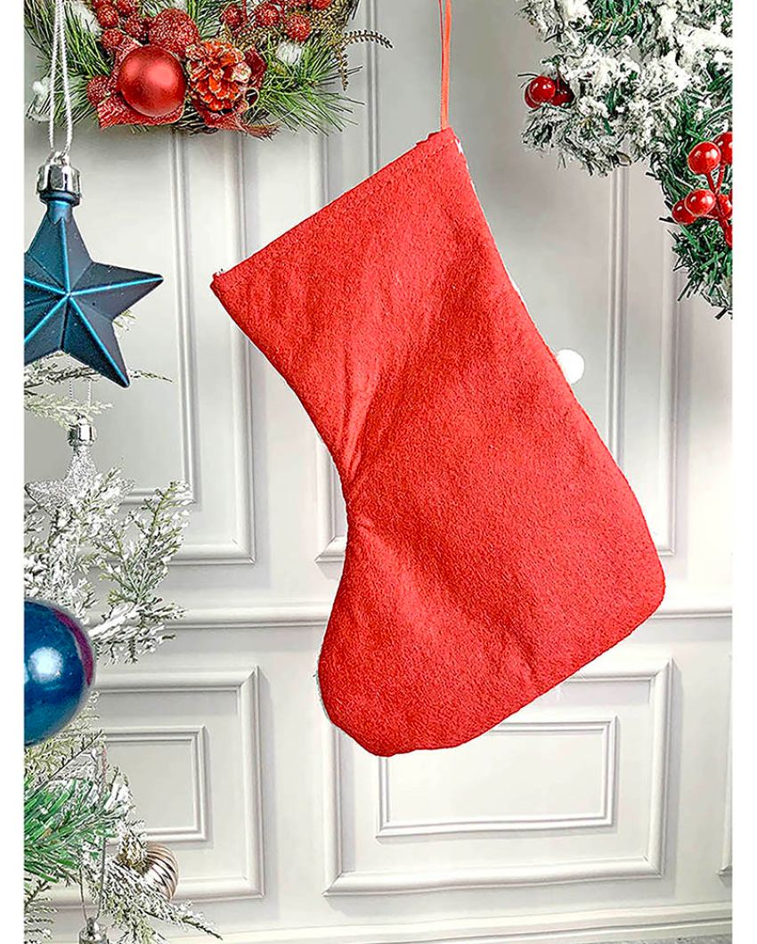 3D Stockings For Gifts & Christmas Decor | 3 Pieces Combo | 7 x 10 inches