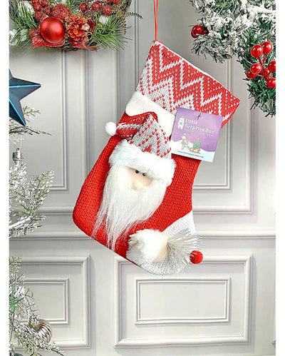 3D Stockings For Gifts & Christmas Decor | 3 Pieces Combo | 7 x 10 inches