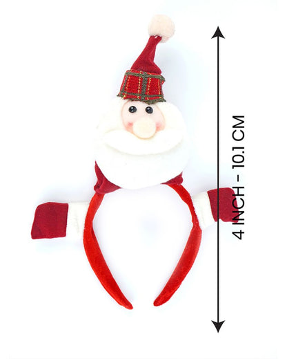 Santa, Snowman & Reindeer Christmas Decor Hairbands | Set of 3