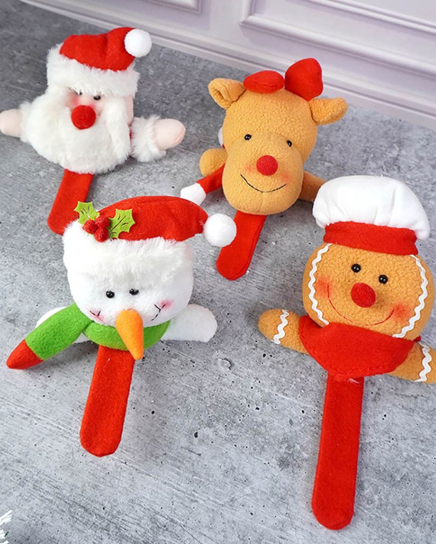 Santa, Snowman, Gingerbread Man & Reindeer Christmas Hairbands | Set of 4