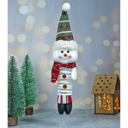 Snowman Christmas Tree Ornaments Combo Set | Set Of 5 | 4 x 3 x 5 inches