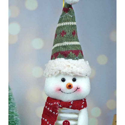 Snowman Christmas Tree Ornaments Combo Set | Set Of 5 | 4 x 3 x 5 inches